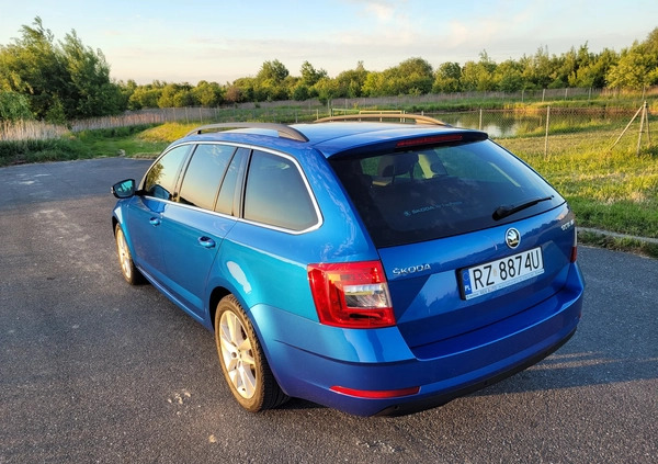 Skoda Octavia cena 78000 przebieg: 63000, rok produkcji 2018 z Rzeszów małe 46